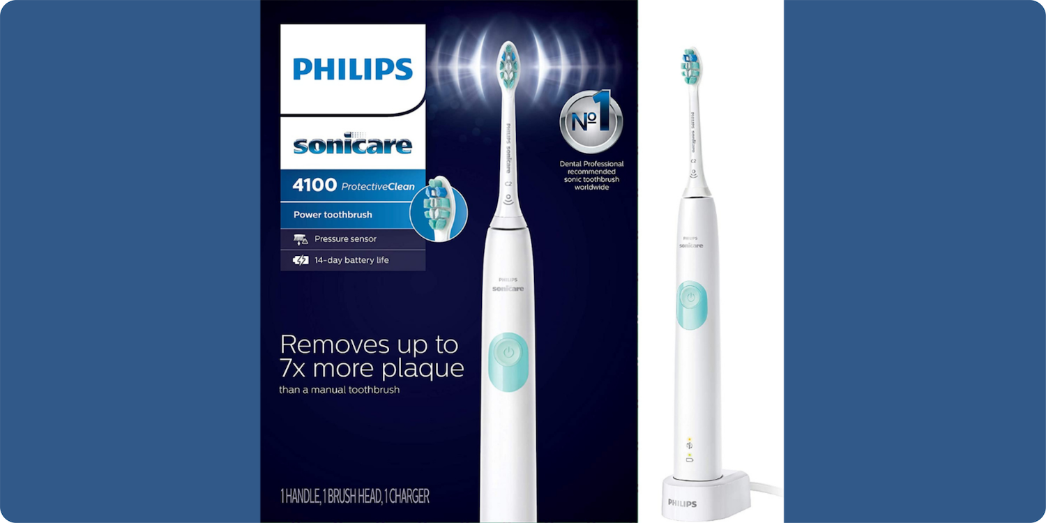 Philips Sonicare ProtectiveClean 4100 electric toothbrush