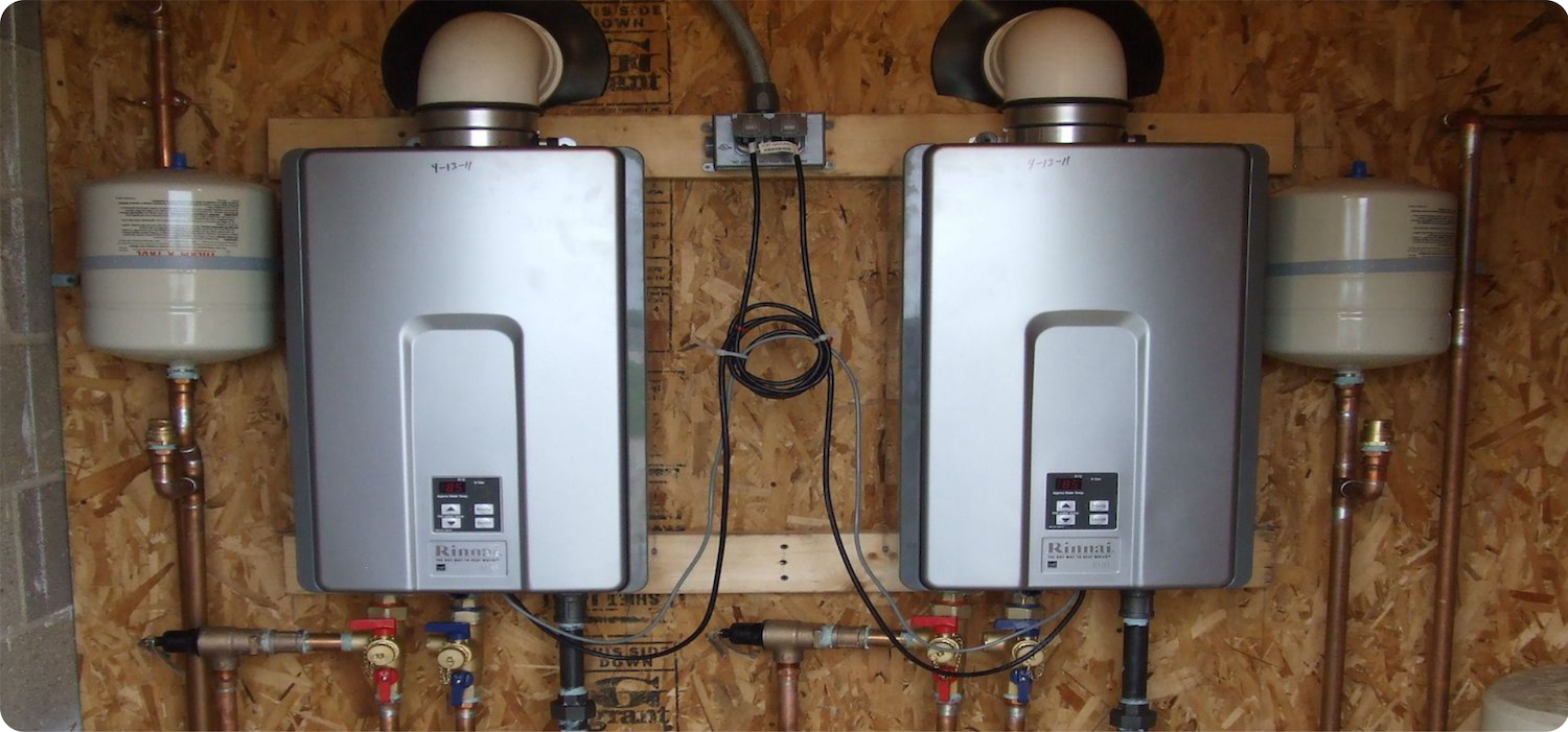electric water heater install