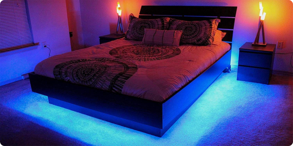 How Under Bed Lighting Can Transform Your Bedroom | Penna Electric