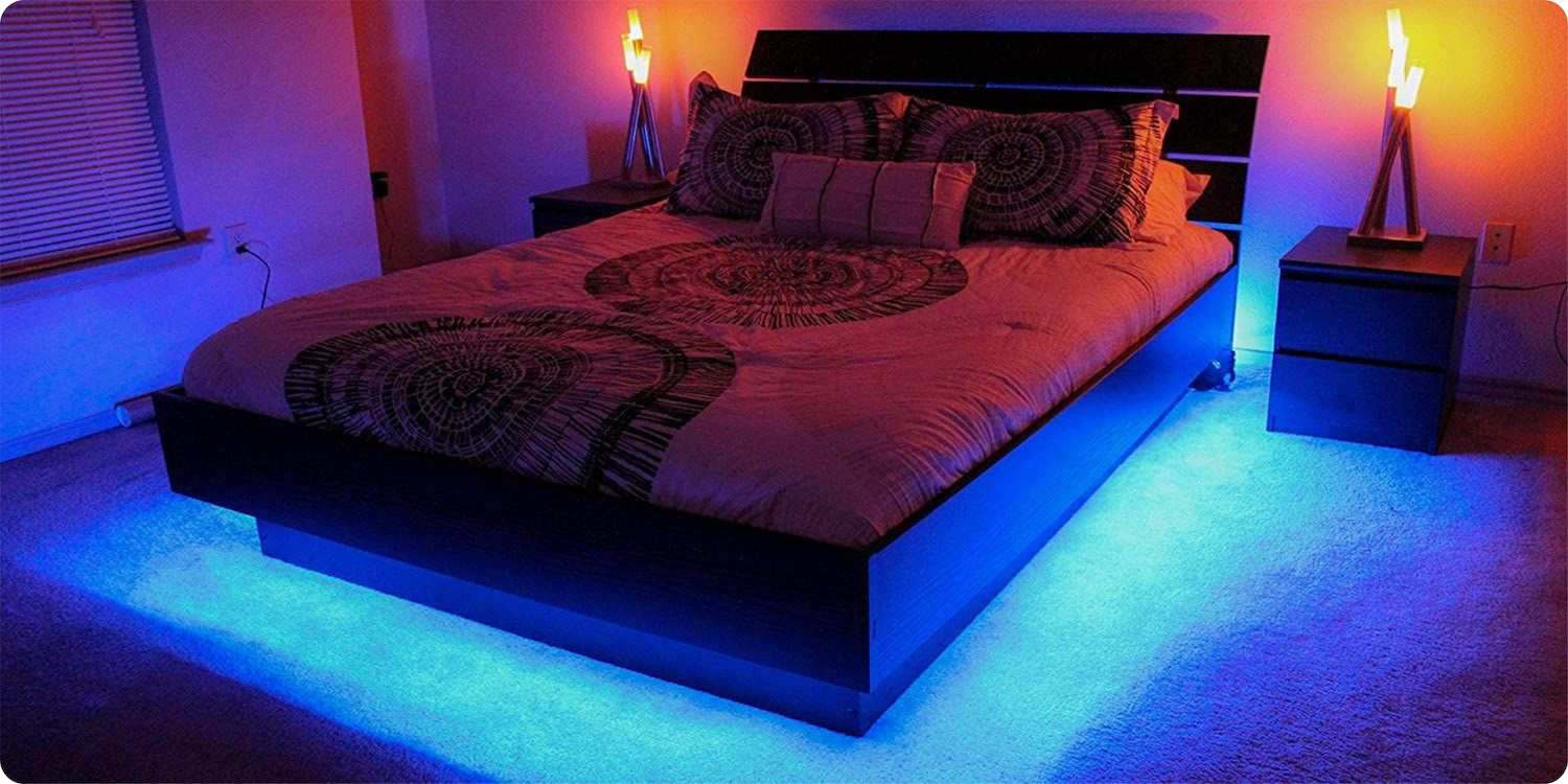 under bed lighting